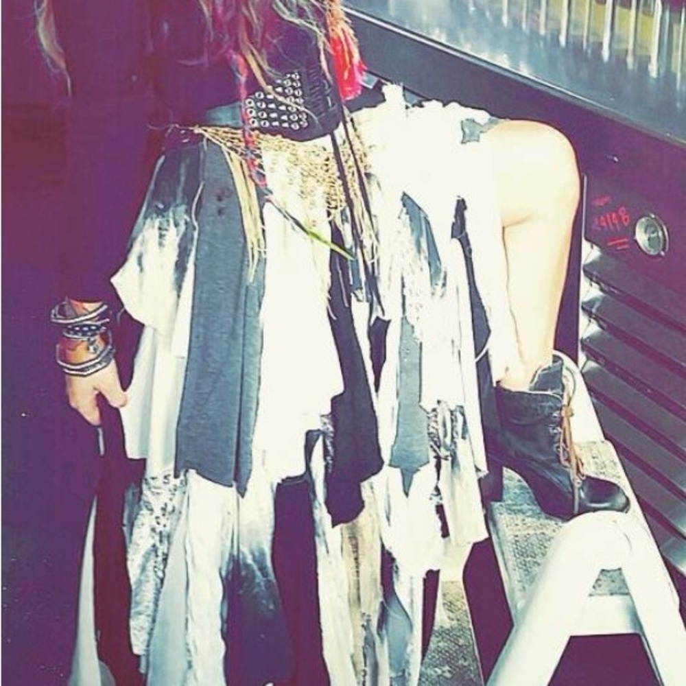 Tribe Textile Skirt SIZE MEDIUM